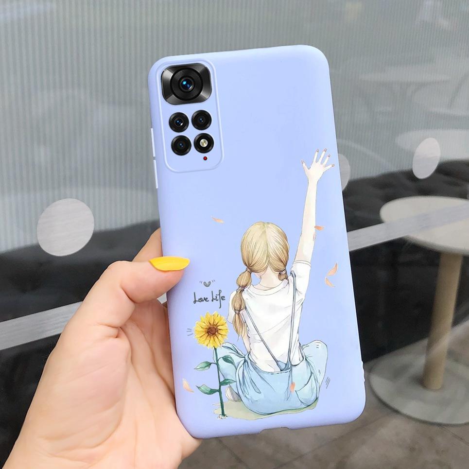 Stylish Girls Case For Xiaomi Redmi Note 12 Pro Phone Case Soft TPU Cover for Redmi Note 12 12s 4G note12 Pro Plus Pro+ 5G Etui