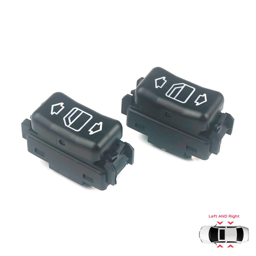 BDP631+BDP632 Center Console Control Window Switch 5-Pin Left Right For Mercedes W124 A124 C124 S124 W126 C126 W463 W201 190