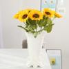 Floral Artificial Sunflower Decoration For Home Interior And Photography Prop