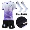 Adult Football Jerseys Shorts Children's Soccer Clothes Maillot de football Men Training Kits Clothing