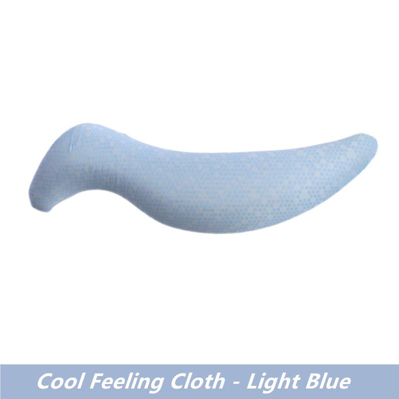 Boyfriend S-shaped Thailand Original Natural Latex Safety Pillow Memory Foam Pregnant Side Sleeping Leg Pillow Massage Pillows