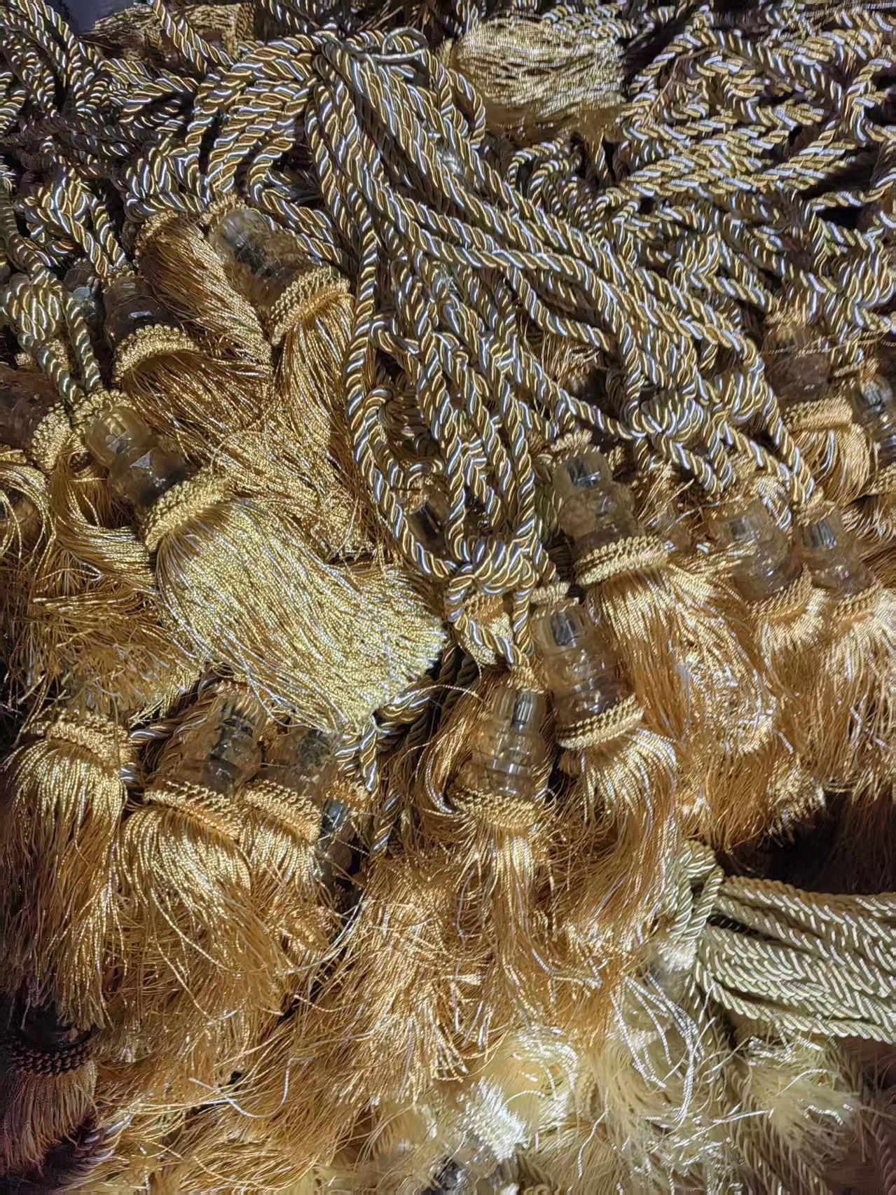 

Tassel Tieback with Crystal Accents for Curtains