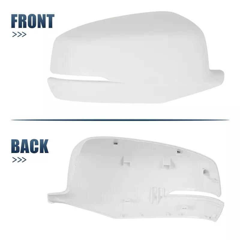 For Honda Accord 2014 2015 2016 2017 ABS Car Replacement Rearview Side Mirror Cover Wing Cap Door Housing Shell Trim Sticker White Right