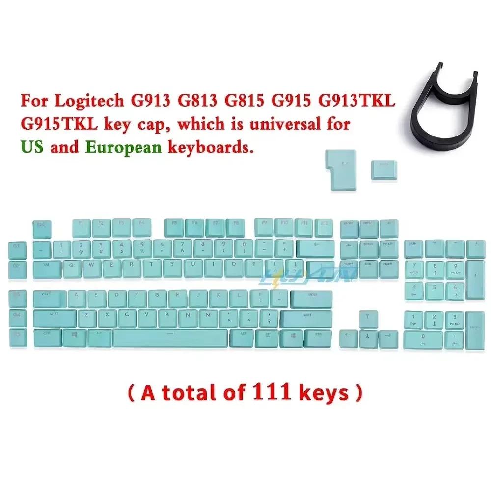 Geeignet für Logitech G913 Mechanische Tastatur DIY Tastenkappen G913TKL G915 G813 G815 Transluzente Tastenkappen