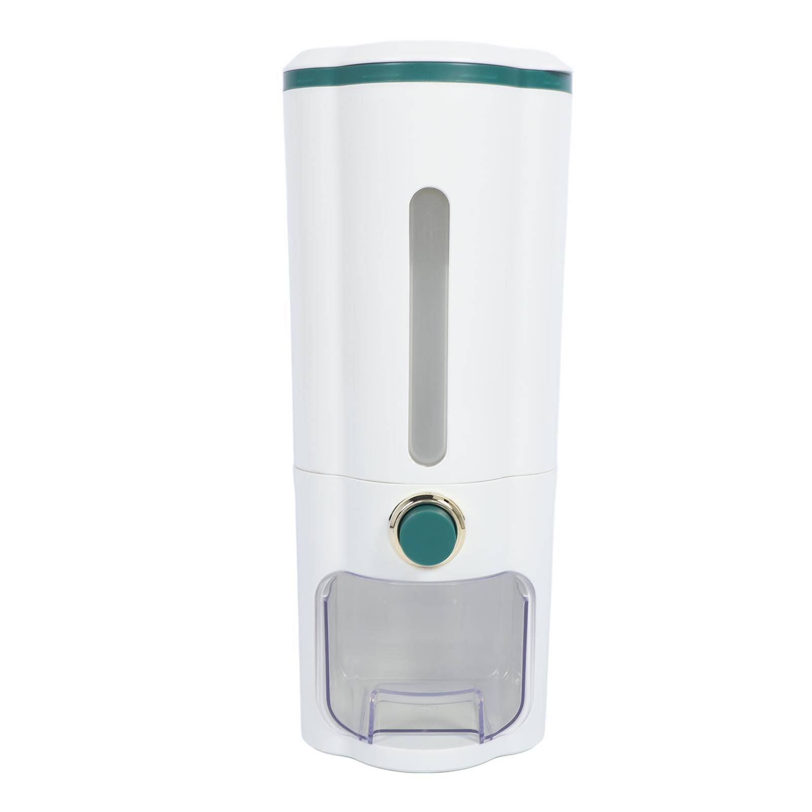 Rice Dispenser Large Capacity Rice Storage Container Airtight Rice Bucket Press   Grain Container Storage for Home