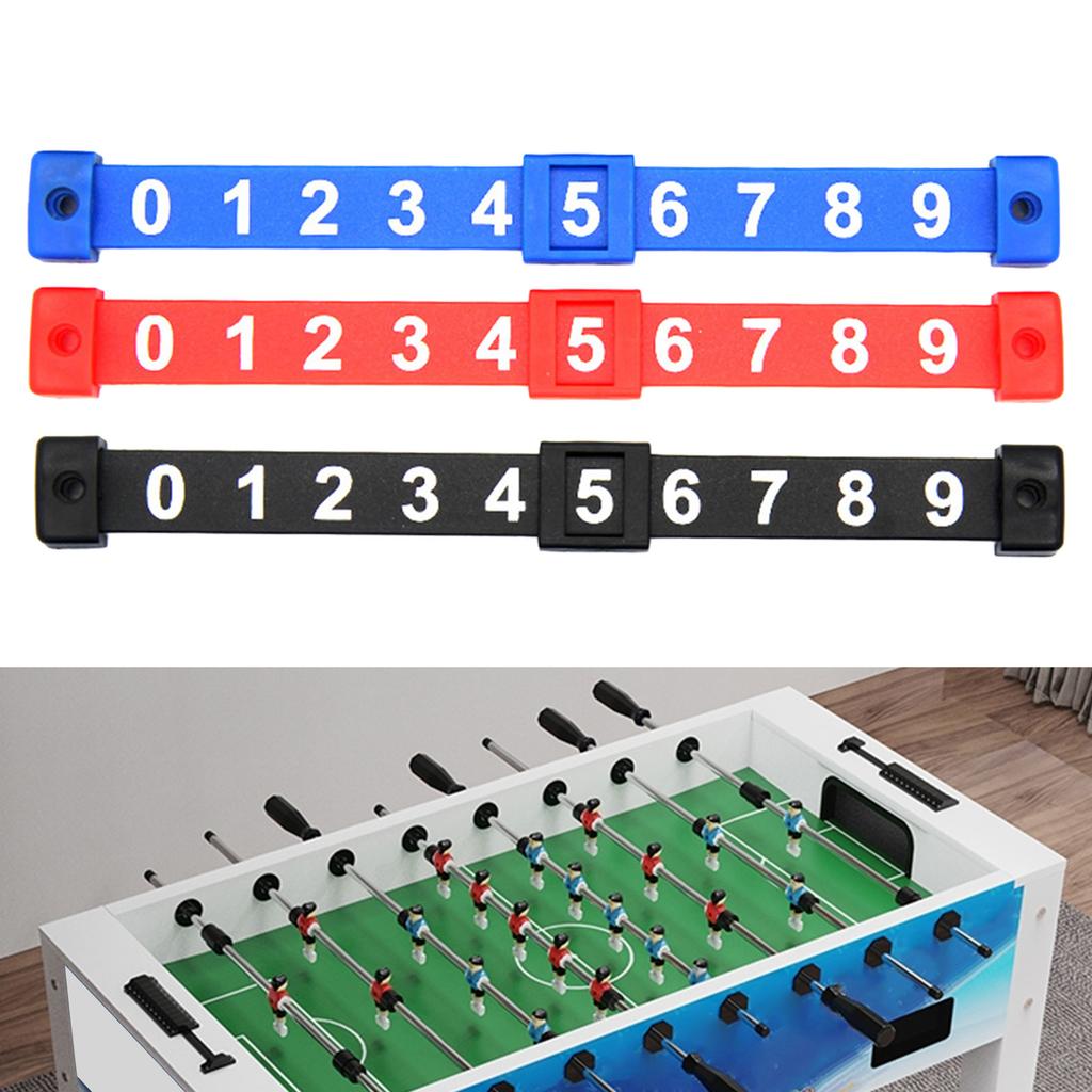 2Pcs Table Football Counter Plastic Billiard Score Board Table Game Score Goal Counter Football Score Counters Markers