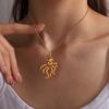 European and American New Special-Interest Design Personalized Octopus Earrings Necklace Cold Wind Jellyfish Pendant for Women