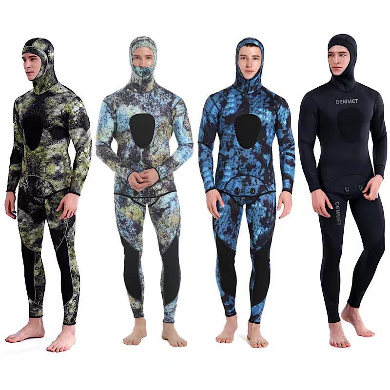 

Men s 3mm Camouflage Neoprene Diving Suit for Hunting and Surfing XL