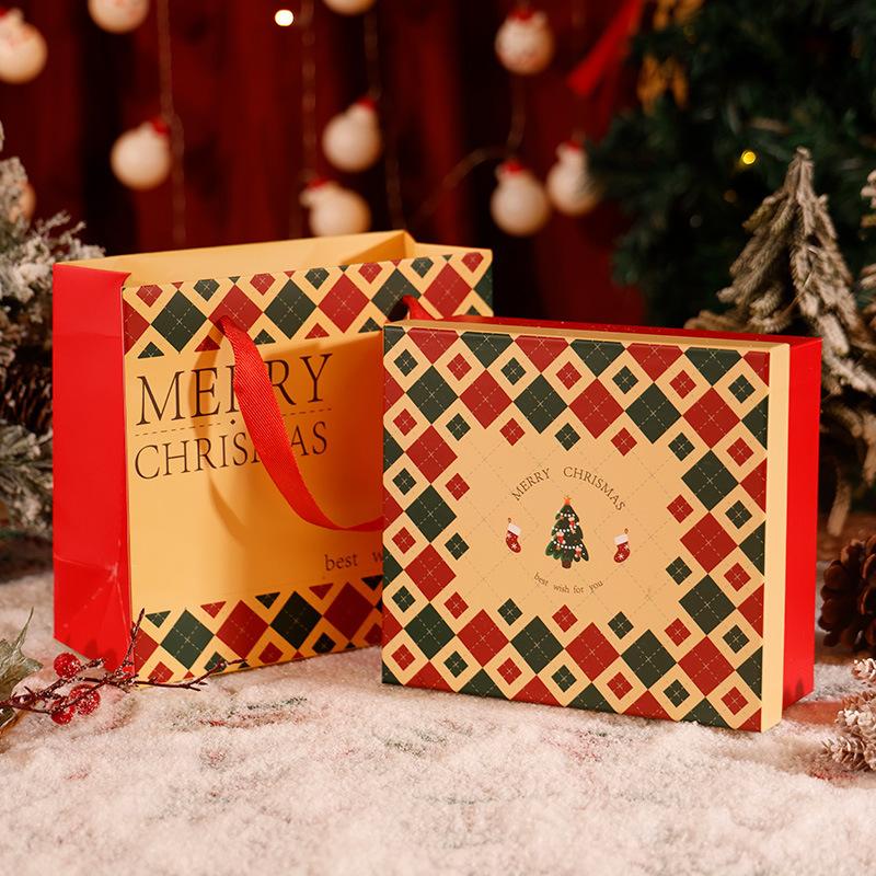 Christmas Scented Candle Gift Box Indoor Bedroom Long-lasting Fragrance Fragrance Ornaments Gift