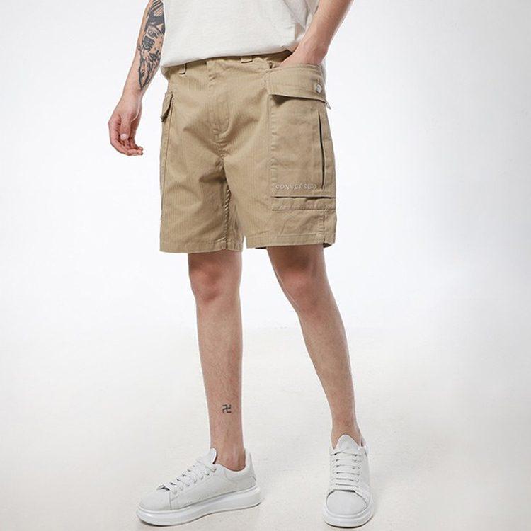 Converse Cargo Shorts Men's Khaki Moderate 10021530-A04
