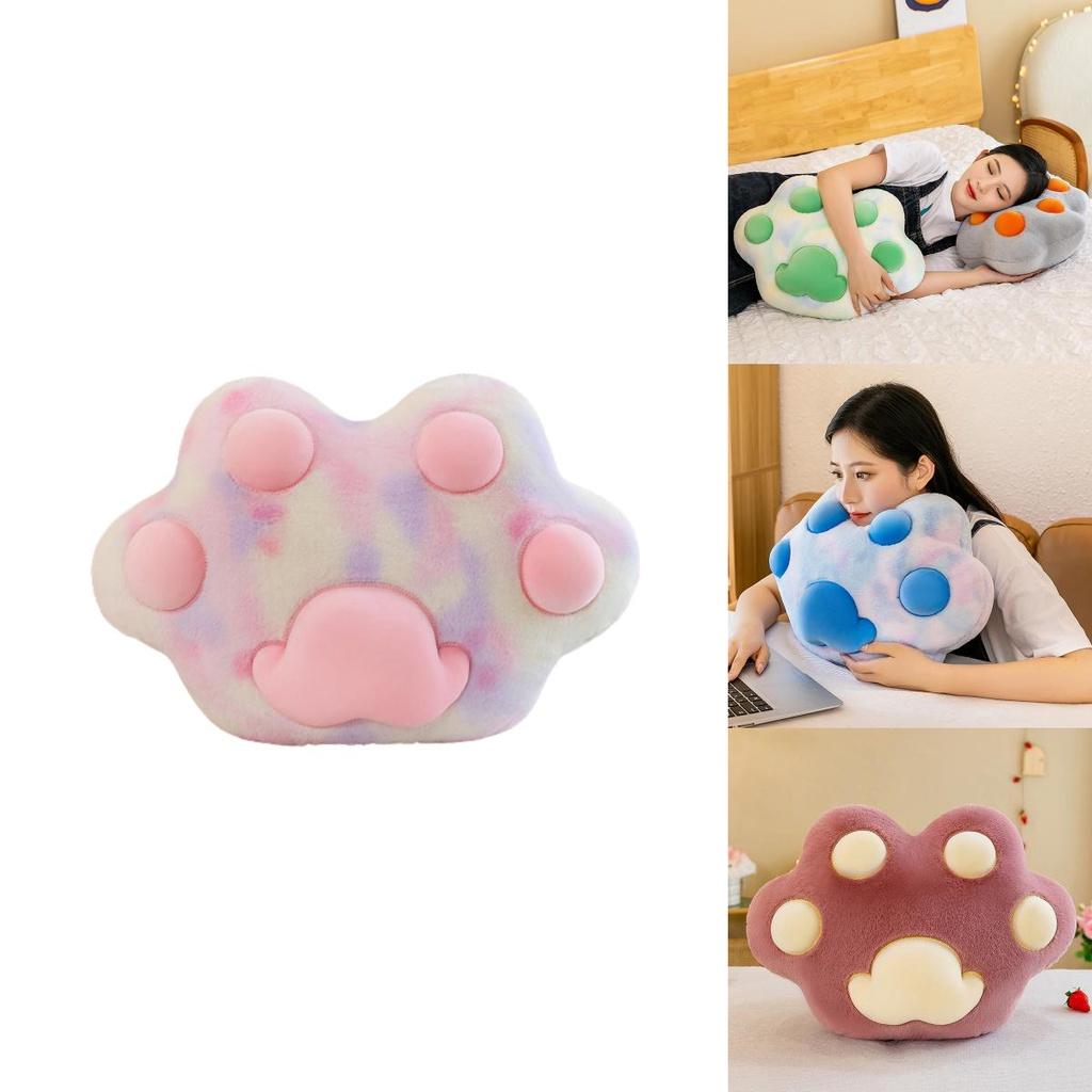 New Arrival Large Plush Animal Pillow With Cute Cat Claw Design For Girls Festival Gift