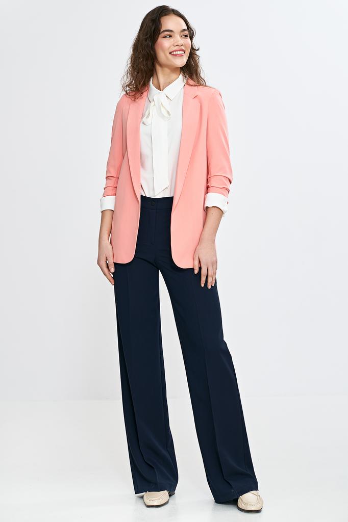 Blouse with a Sash at the Neck - Ecru 40