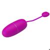 Oeuf vibrant - Pretty Love - Violet - 12 modes de vibration - Contrôle via application - Silicone
