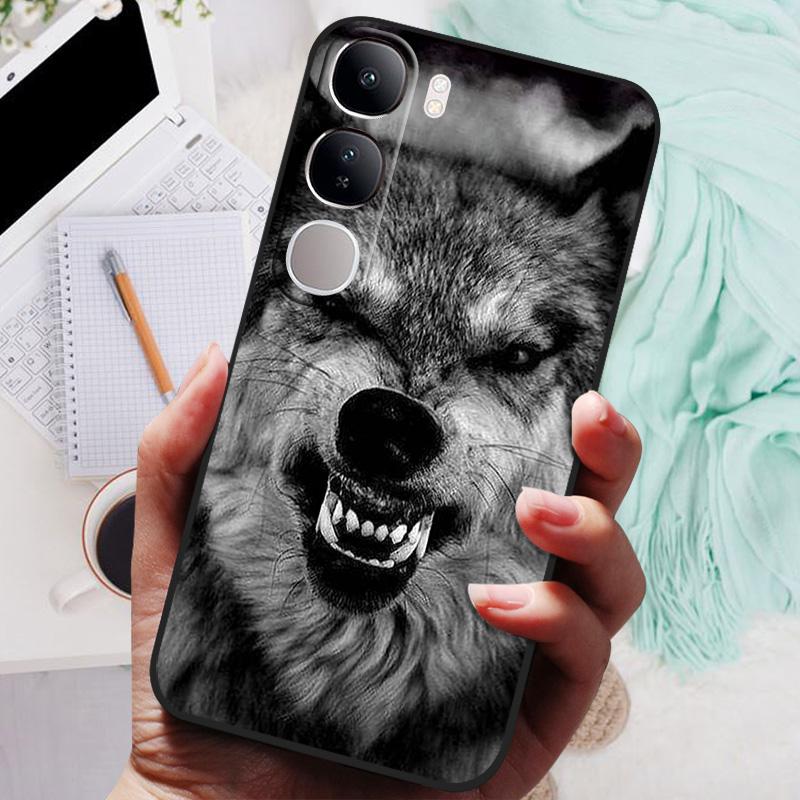 Vivo V40 Lite IDN V40SE Y200 Y300 Telefon Kılıfı Arka Kapak Moda Çiçek Kelebek Yumuşak TPU Kılıflar Vivo V 40 Lite V40 SE İçin