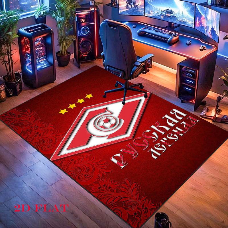 Spartak Moscow Odyssey Carpet Rug for Living Room Bedroom Home Sofa Decoration,Kids play Nonslip Floor Mat