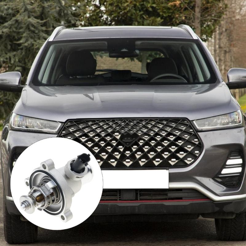 Replacement Car Electronic Thermostat for Tiggo 7 Tiggo 8 Metal Construction Thermostat F4J16-1306110 Easy Installation