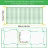 Plant Climbing Netting 2x5m Climbing Support Gardening Netting Mesh Plant Growing Trellis For Cucumber Tomato Eggplants Grapes