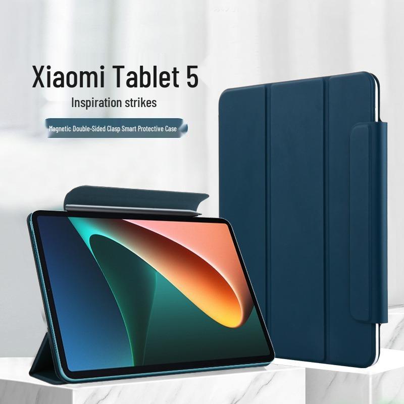 Magnetic Double-Sided Leather Case for Xiaomi Pad 7 Pro/6S/5/6/7 - 11/11.2/12.4 inch Protective Cover