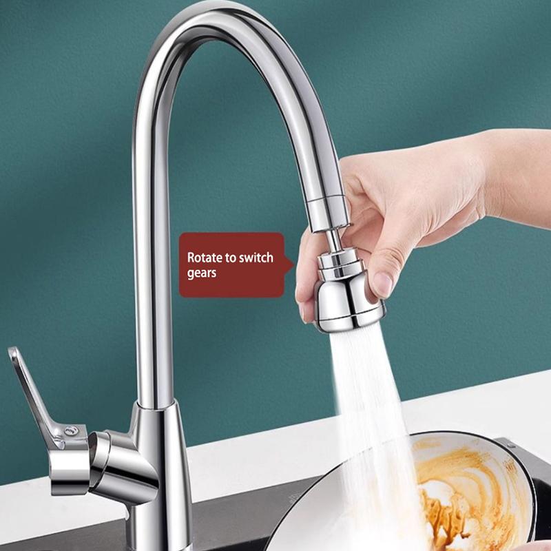 Universal Tap Extender All Copper 3 Modes Faucet Aerator Anti-splash Water Saving Filter Nozzle For Kitchen Sink