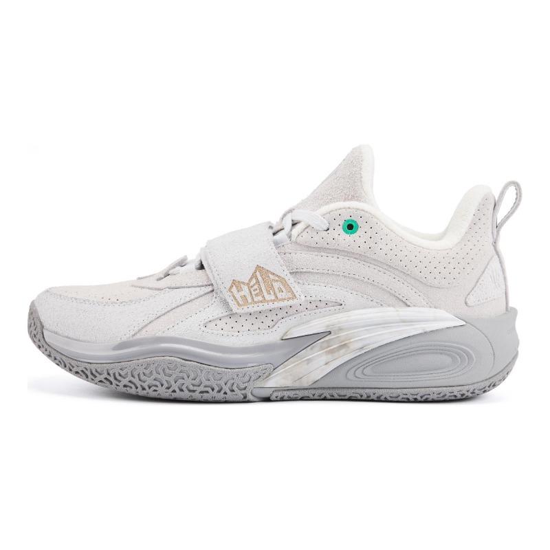 Anta KAI 1 Irving 1 Limestone men low-top basketball shoes white gray Nitro Tech professional performance 112441113-2 45