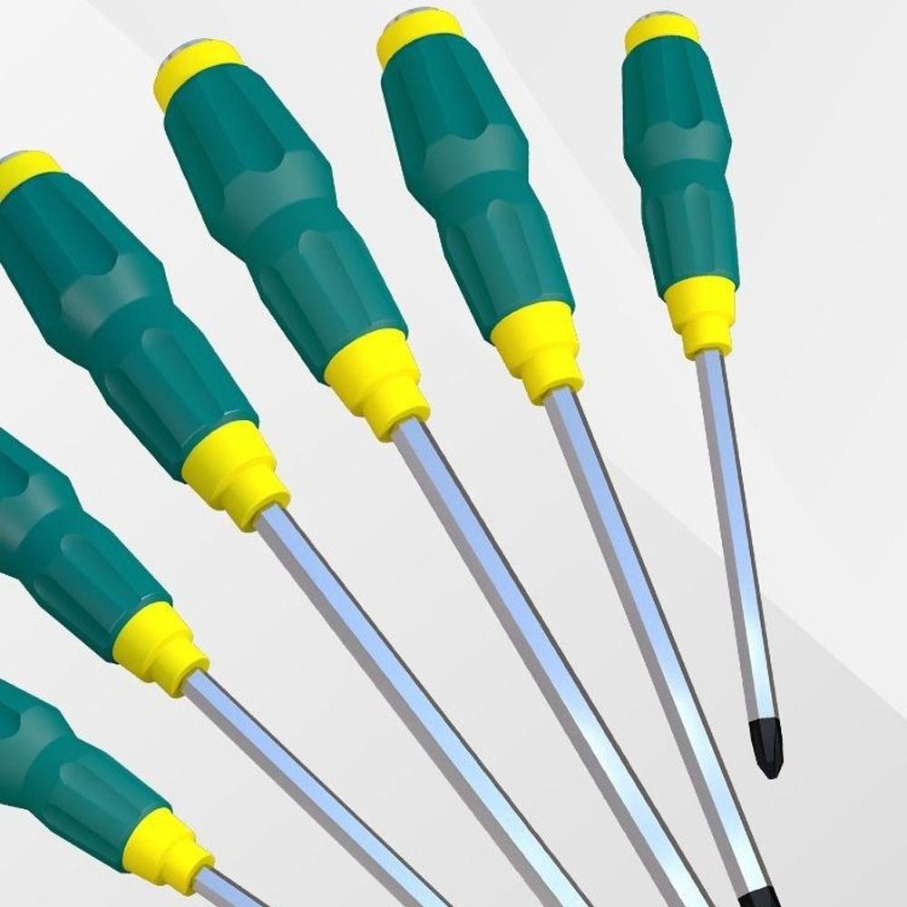 Anti Slip Magnetic Screwdriver Corrosion Resistant Manual Screwdriver  Security Repair Tools