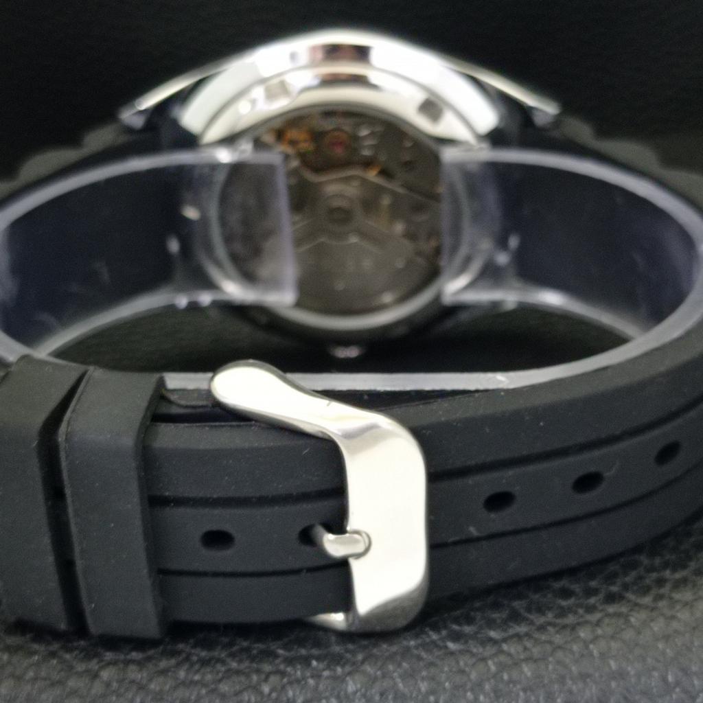 AUTOMATIC VINTAGE REFURBISHED SEIKO 5 6309A JAPAN MENS BLACK WATCH A441306-5 Sk-a441306