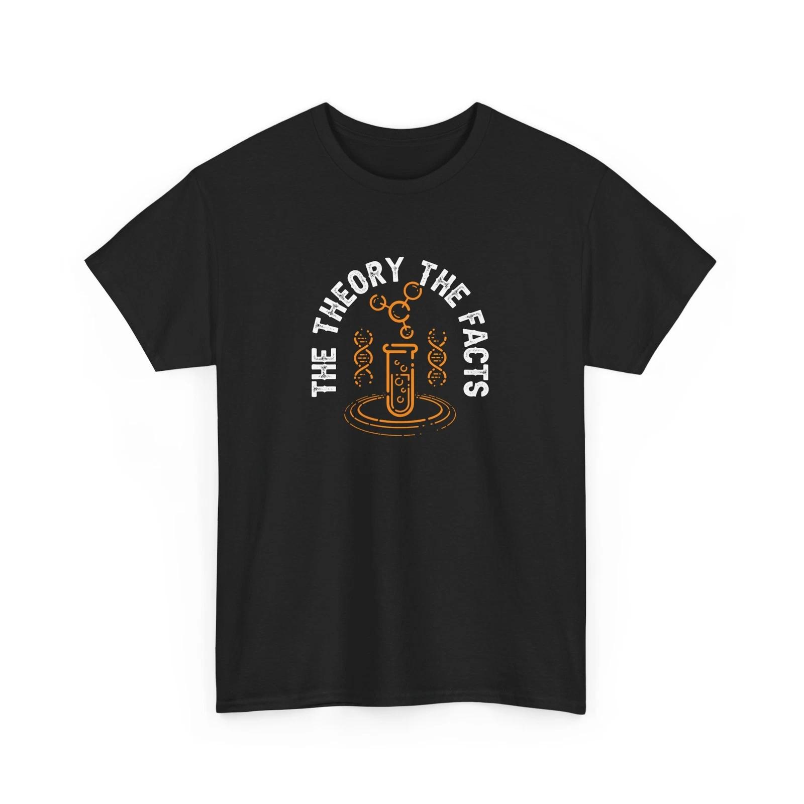 Newton Apple Gravity T-Shirt – Funny Physics Science Graphic Tee L