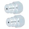 2Pcs Oxygen Sensor Spark Plug Pollution?Free Extender Fastener Automobile Accessories