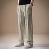 High-end Japanese Lyocell Tencel Linen Casual Pants Men's Summer Thin Retro Loose Wide Leg Straight Pants