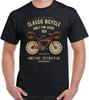 Classical Bicycle Mens Funny Cycling T-Shirt Bike Mtb Racer Road Mountain Cycle Tee Black
