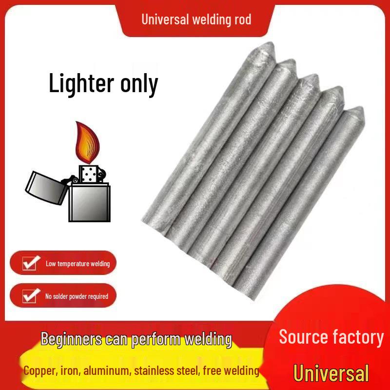 Universal Low-Temperature Repair Welding Tool: High-Performance Copper, Iron, Aluminum Solder Wire. Ideal for Household Use.