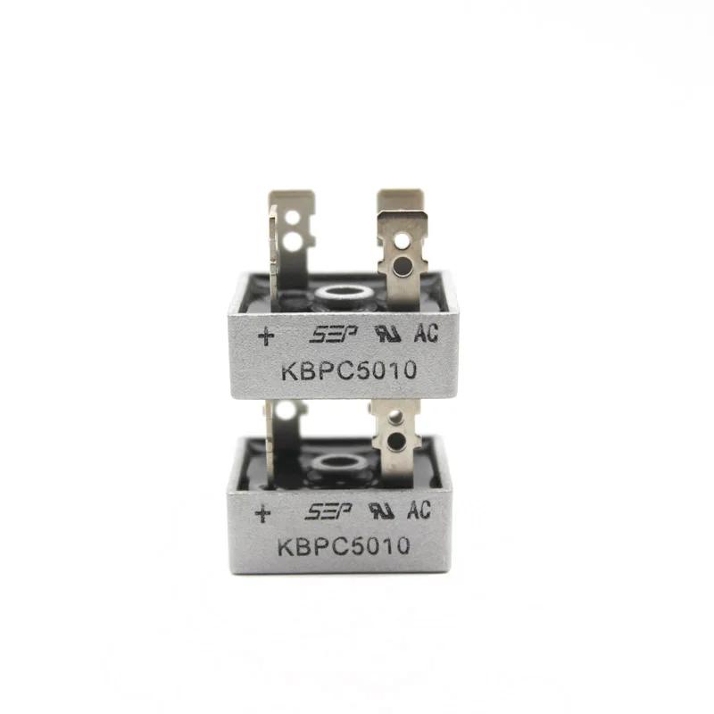 1/2/10PCS KBPC5010 & KBP307 Diode Bridge Rectifiers - 50A 1000V To 3A 700V Electronics Components