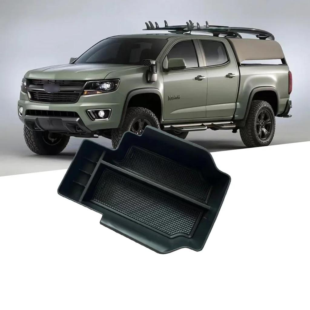 For Chevrolet Colorado Car Central Armrest Storage Box For GMC Canyon 2015-2025 Accessories Center Console Organizer Containers