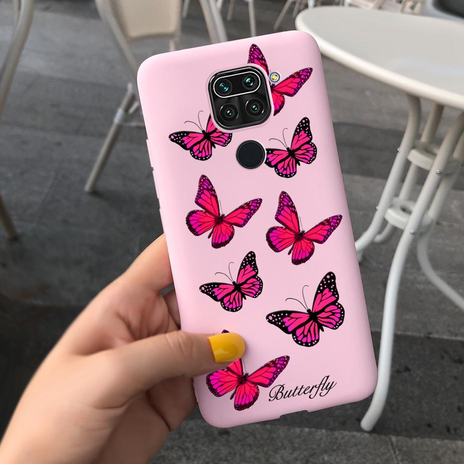For Xiaomi Redmi Note 9 Case Luxury Sunflower Lavender Silicon Phone Back Cover Case For Redmi Note 9 Pro Max 9s Note9 Soft Etui