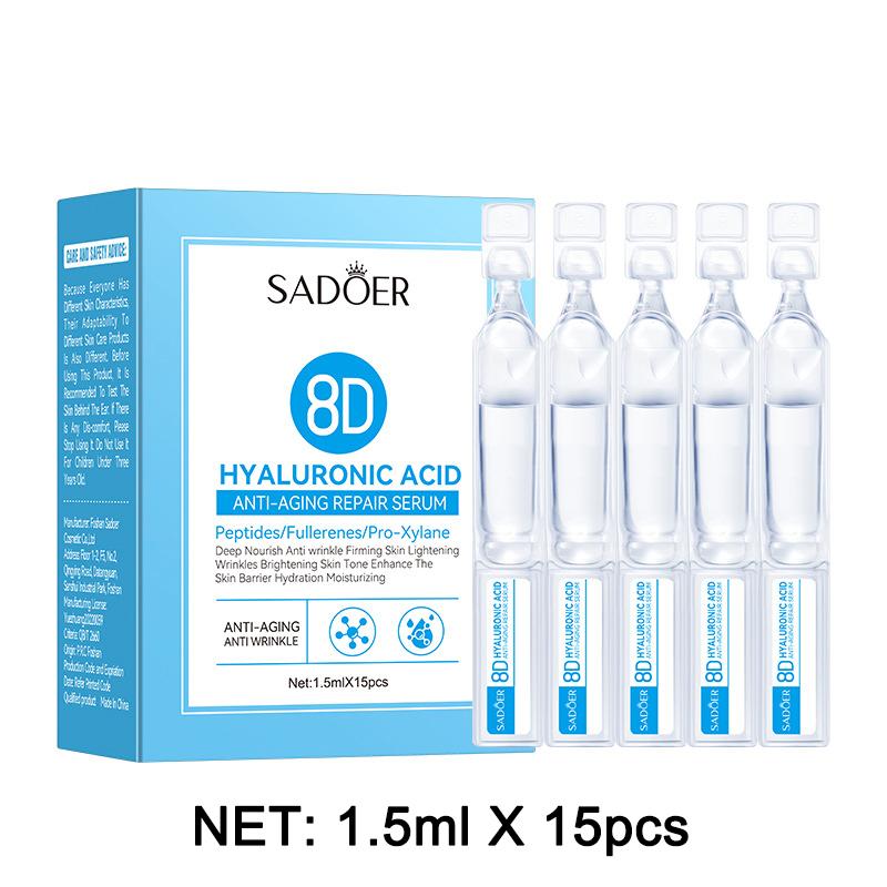 Hyaluronic Acid Face Serum Anti Aging Deep Nourish Fullerenes Collagen Wrinkle Serum Whitening Lifting Skin Care Korean