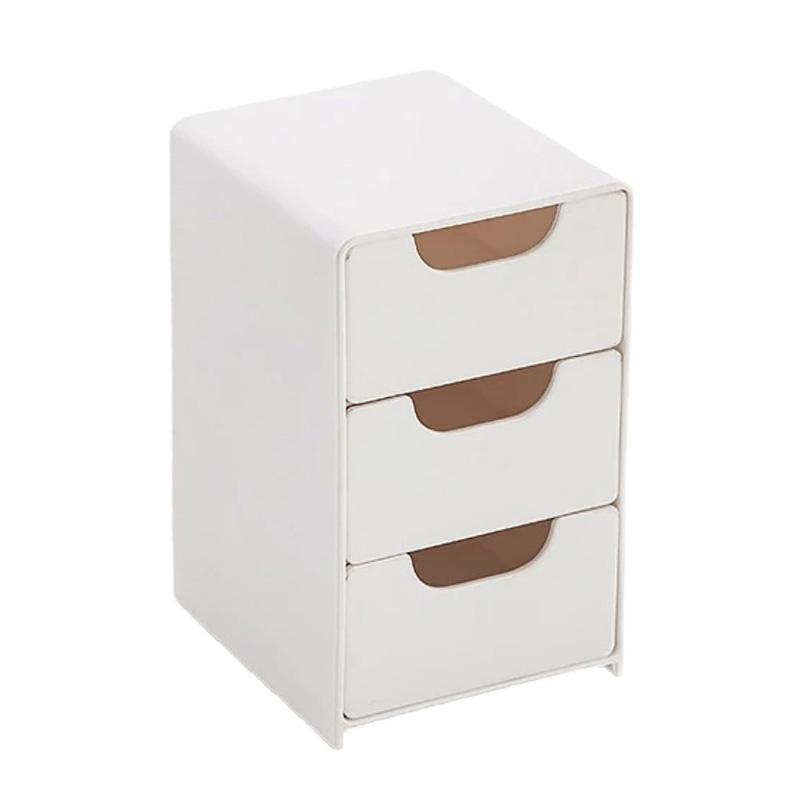 Mini Desktop Storage Box Drawer Organizer for Jewelry Lipstick Makeup Cosmetics Small Storage Case Office Home Accessories