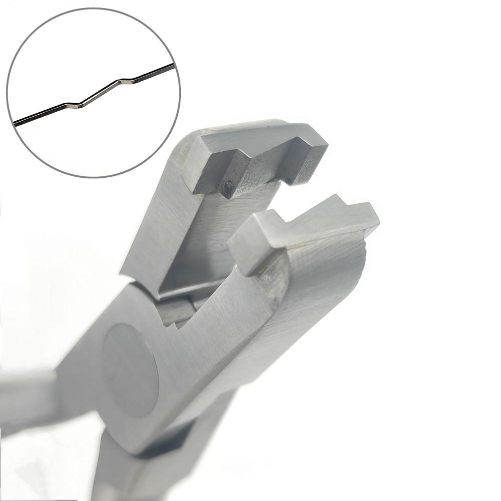 1 piece Dental Ortho Z Bent Bending Pliers Orthodontic Z-bend Plier Step Plier Dentist Bending Forcep Step forming plier