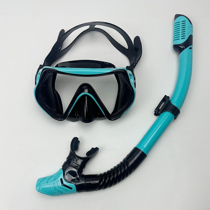 OLOEY Anti-Fog Full Dry Snorkel Mask Set Adult Universal (Standard)
