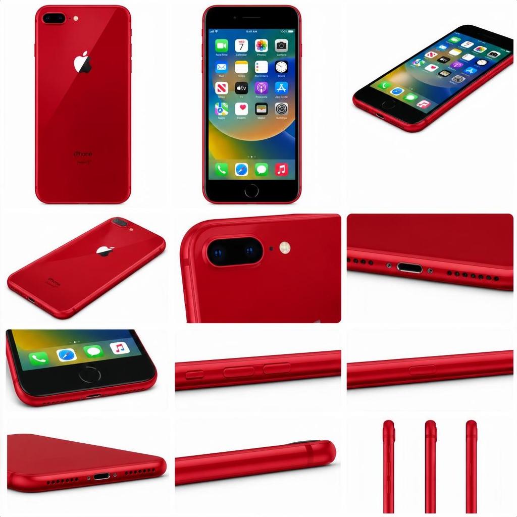 Refurbished Apple iPhone 8 Plus 3GB RAM 64GB ROM 4G LTE Unlocked iOS Smartphone With Single SIM