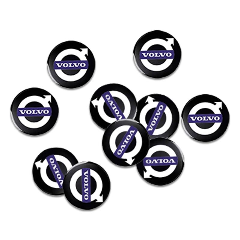 14mm Car Key Badge Replacement Stickers Decoration Emblem For Volvo XC90 V90 V60 XC60 V40 S80 S60 S90 C40 XC40 V70 XC70 C30 C70