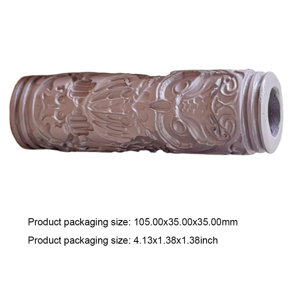 Owl/Sun Clay Modeling Pattern Roller Pottery Texture Roller Polymer Clay Roller for Pottery Ceramics & DIY Handcrafts