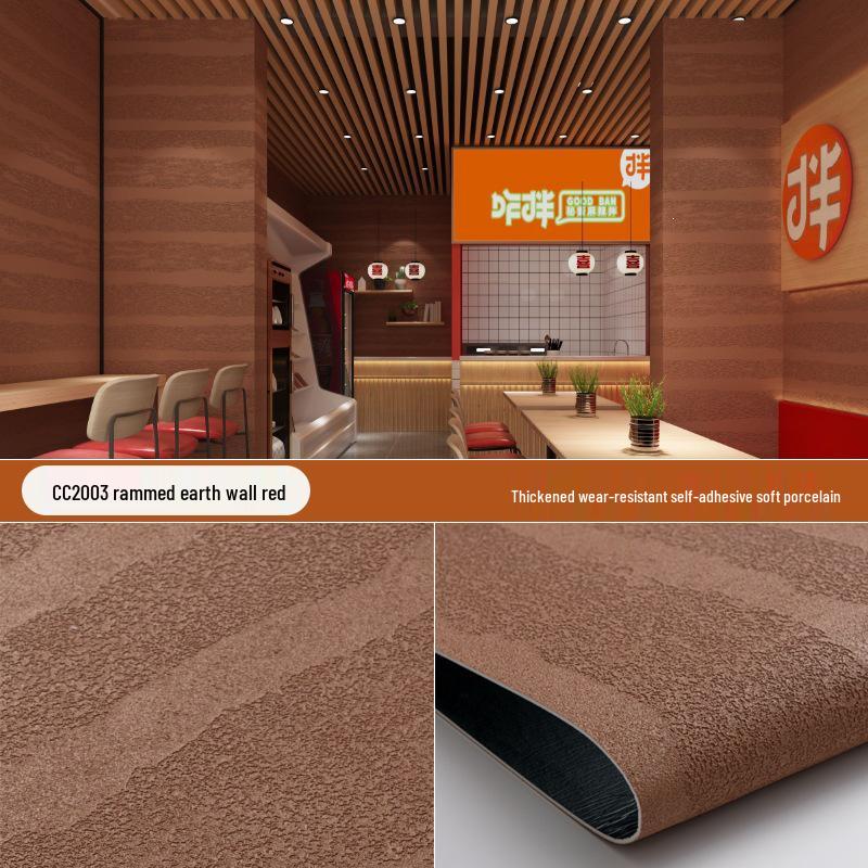 Ultra-Thin 3D Soft Roman Travertine Flexible Wall Panel - Self-Adhesive Sticker for Renovation
