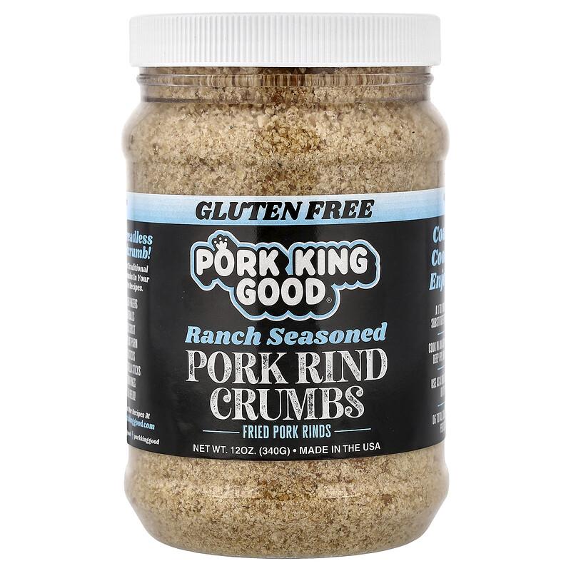 Miettes de couenne de porc, assaisonnées Ranch, 12 oz (340 g)