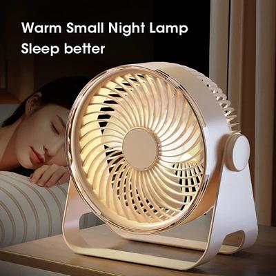 5-Speed Quiet Electric Desk Fan 3-in-1 Wall/Ceiling Mount Air Circulator for Home Office Bedroom Cooling