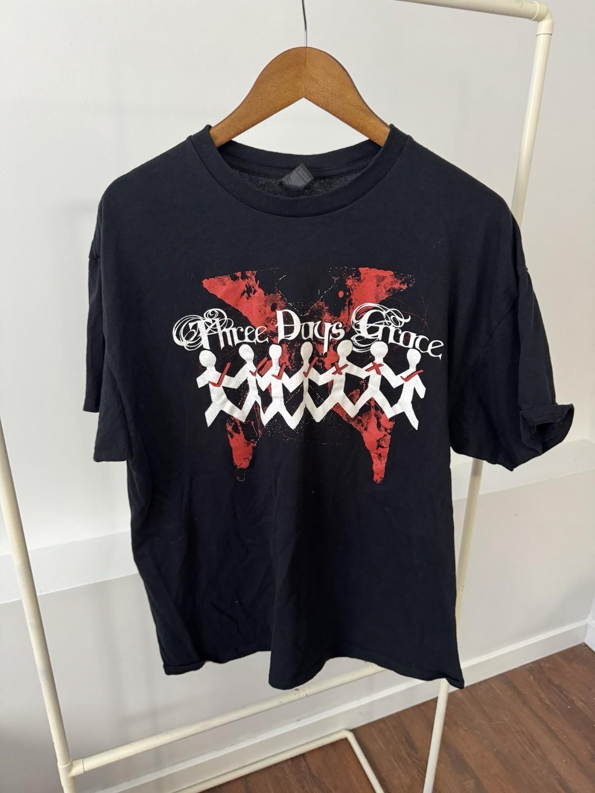 Three Days Grace Band One X Shirt Unisex Reprint TU555 XXL