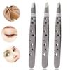 Tools Beard Tweezers Stainless Steel Tweezers Bevel Brow Clip Threading Tweezers Eyebrow Clip