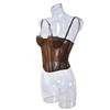 Transparent Lace Camisole Slim fit Suspender Vest Spicy Girl Style Lace Corset  Travel