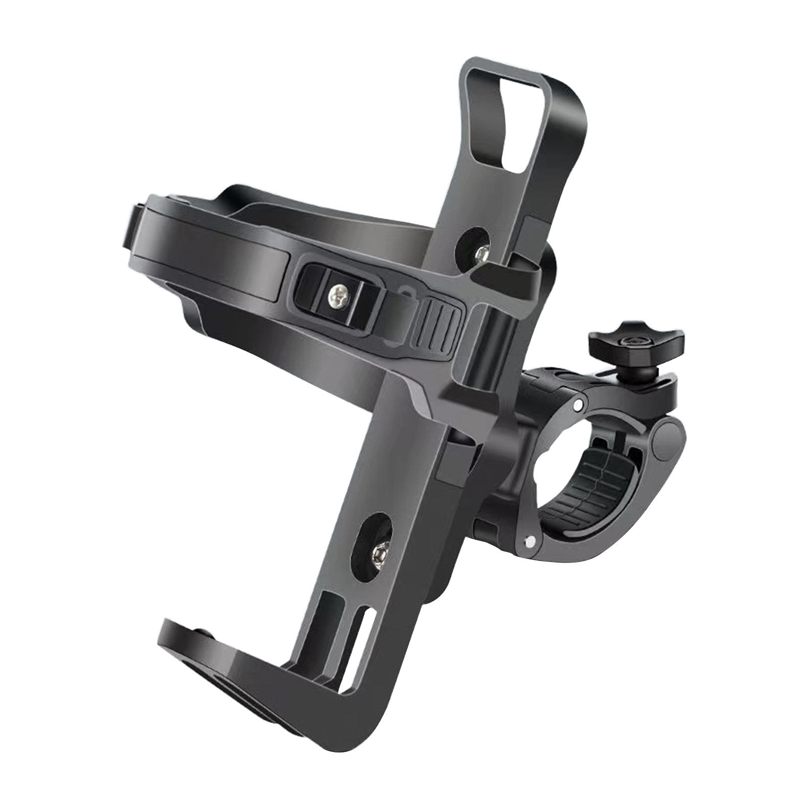 

Bicycles Water Bottle Holder Bike Bottle Cage for Road Mountain Bikes, Adjustable Grip for 2.16-2.95inch Diameter Bottle 1