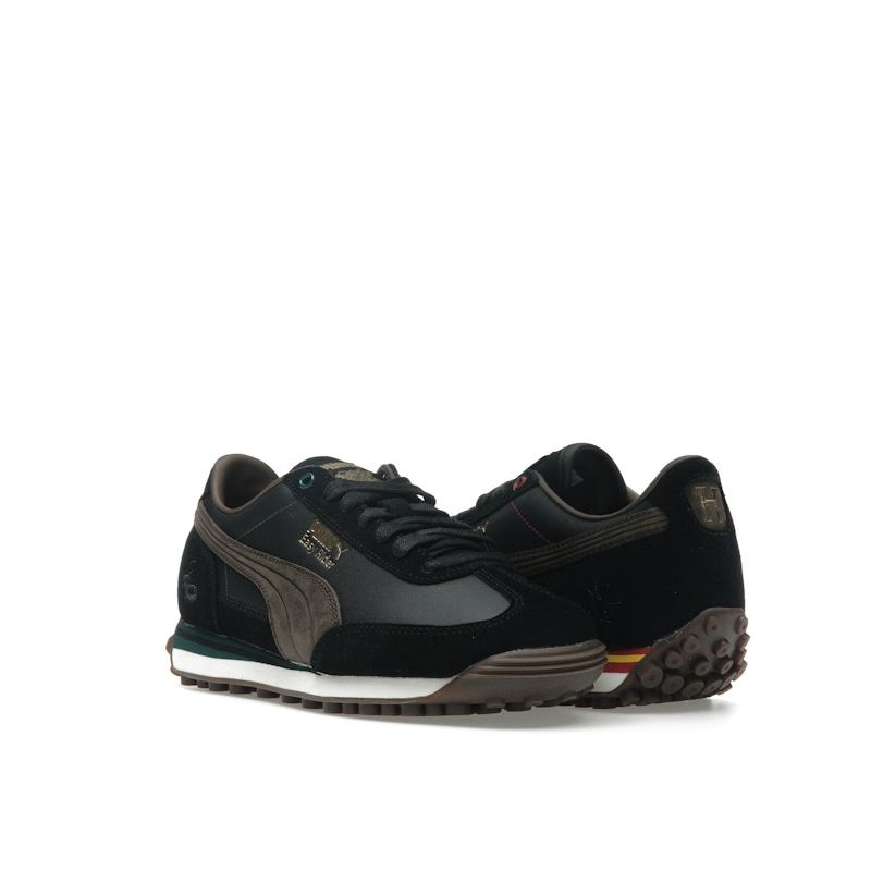 Harry Potter x Puma Easy Rider Dětské tenisky Zlatonka Pánské Černá Čokoládová 401429-01