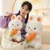 Cute Radish Rabbit Pillow Girl Sleeping Doll Doll Plush Toy Birthday Gift Children